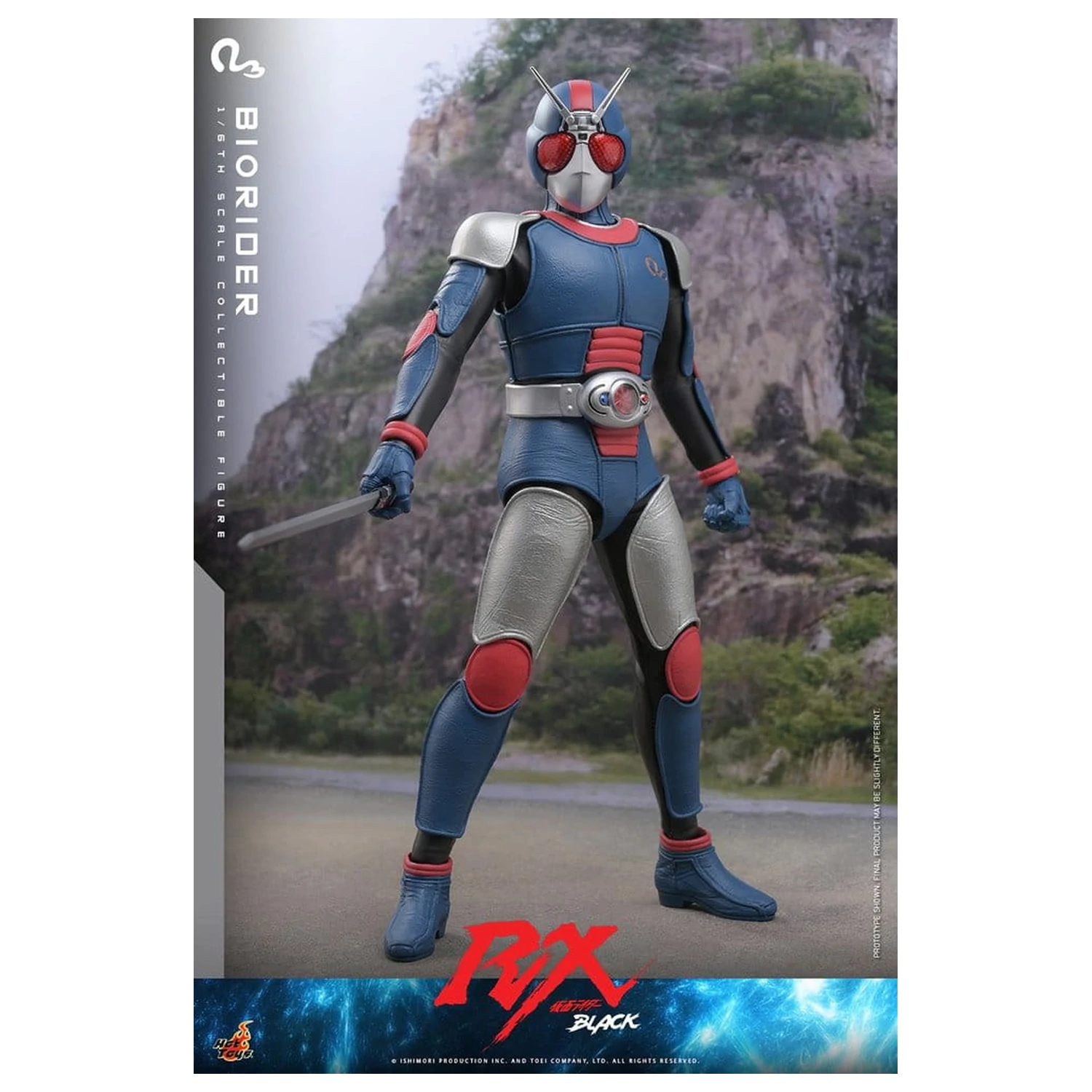 Kamen Rider Black RX 1/6 BioRider akciófigura 31 cm termékfotó
