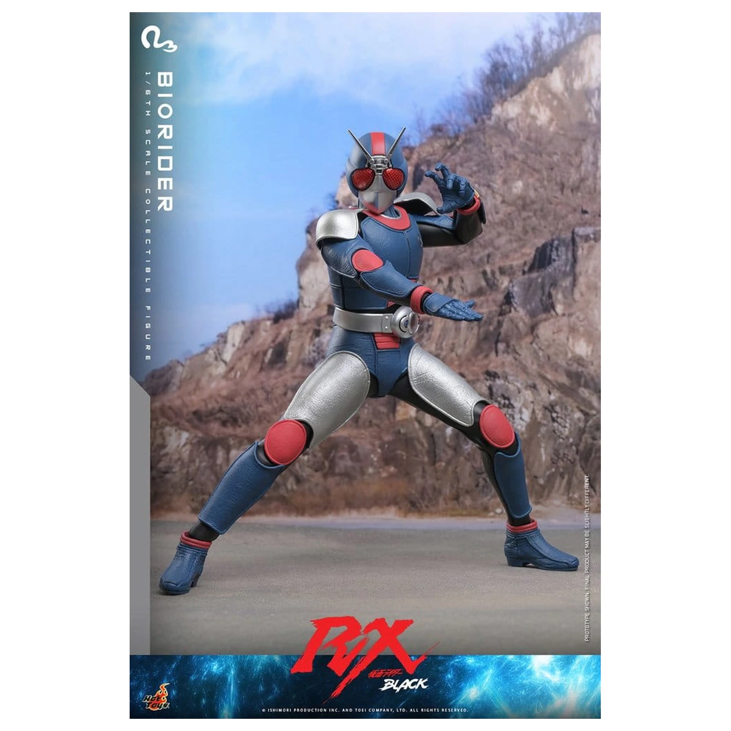 Kamen Rider Black RX 1/6 BioRider akciófigura 31 cm termékfotó