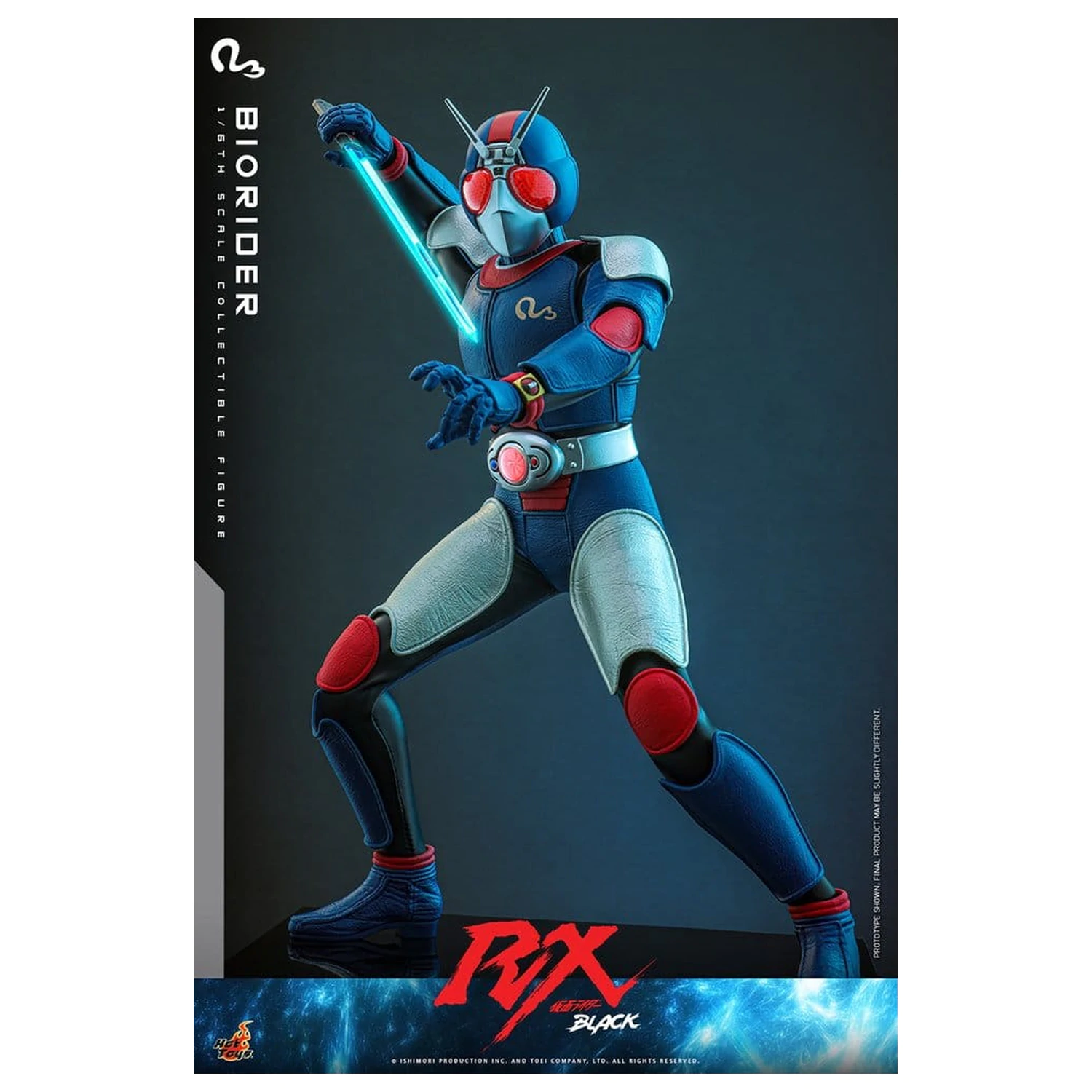 Kamen Rider Black RX 1/6 BioRider akciófigura 31 cm termékfotó