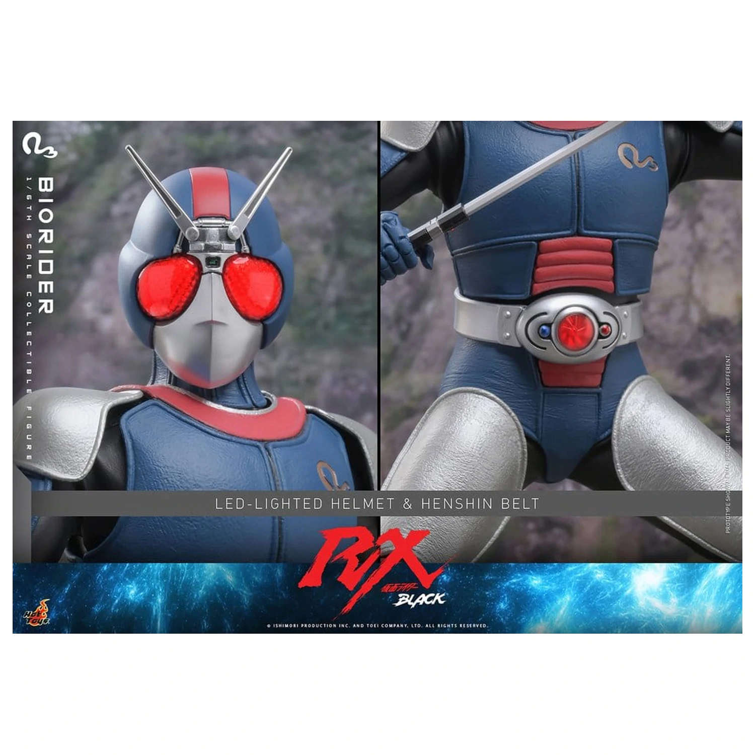 Kamen Rider Black RX 1/6 BioRider akciófigura 31 cm termékfotó