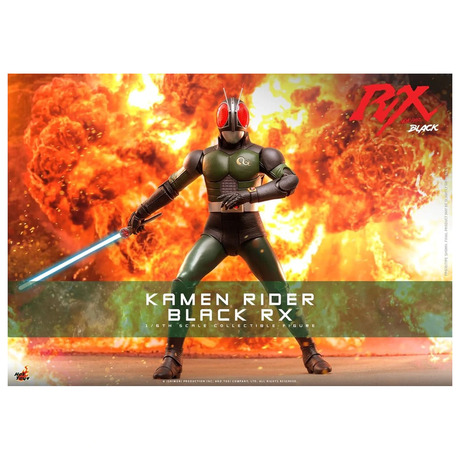 Kamen Rider Black RX 1/6 Kamen Rider Black RX akciófigura 31 cm termékfotó