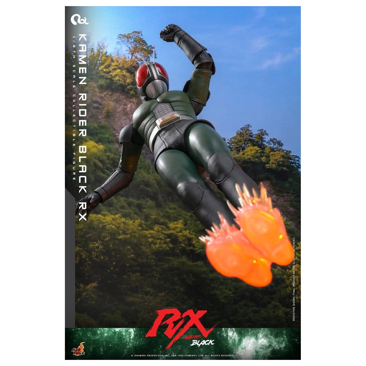 Kamen Rider Black RX 1/6 Kamen Rider Black RX akciófigura 31 cm termékfotó