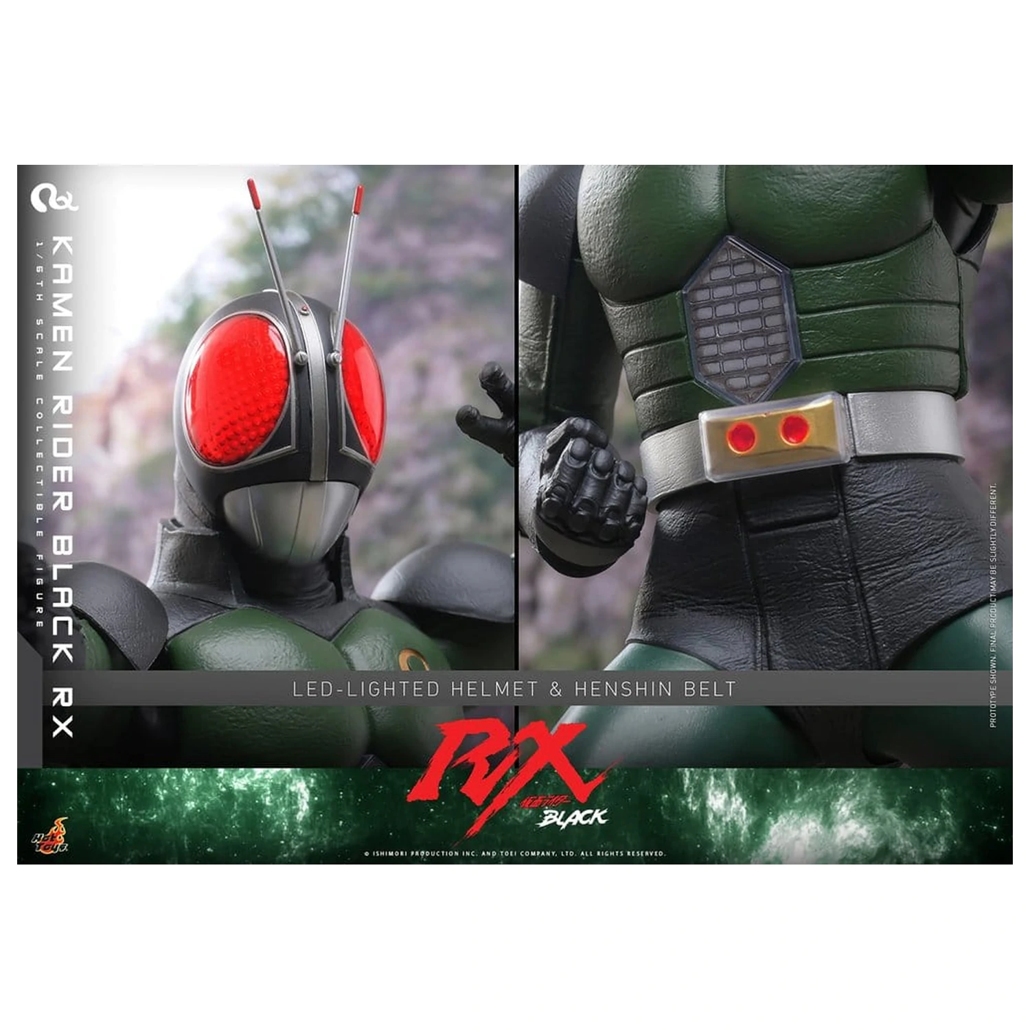 Kamen Rider Black RX 1/6 Kamen Rider Black RX akciófigura 31 cm termékfotó
