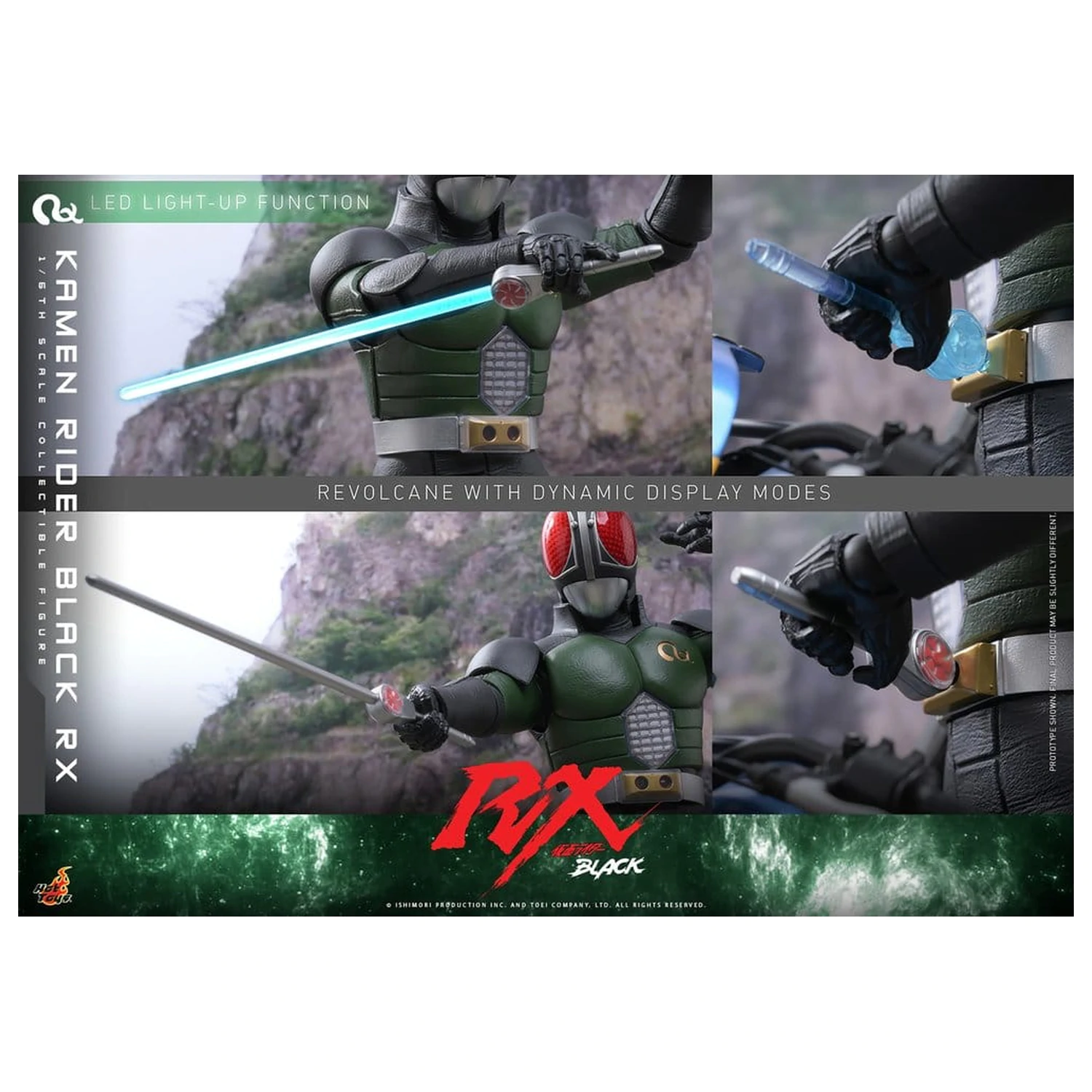 Kamen Rider Black RX 1/6 Kamen Rider Black RX akciófigura 31 cm termékfotó