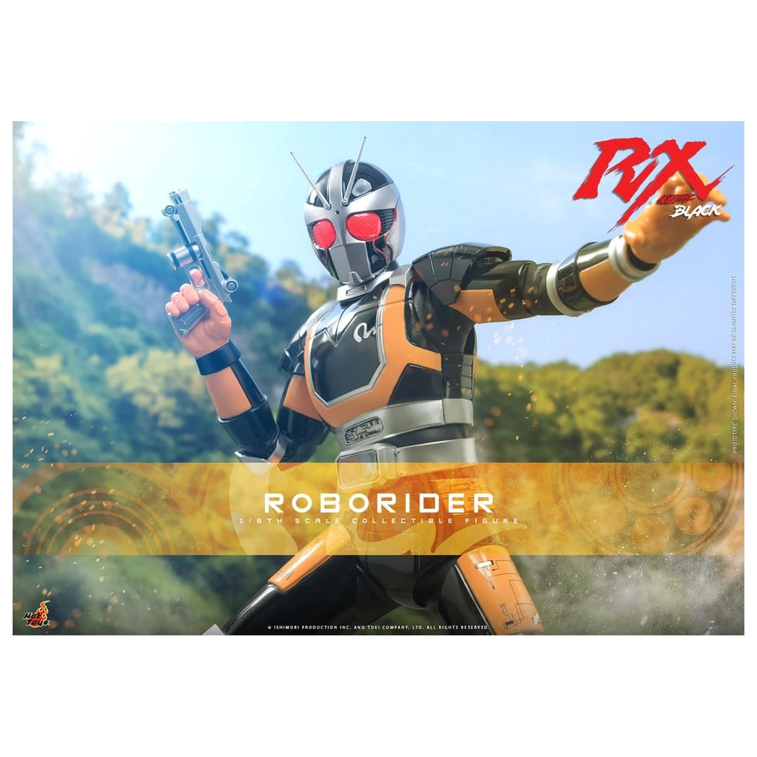 Kamen Rider Black RX 1/6 RoboRider akciófigura 31 cm termékfotó