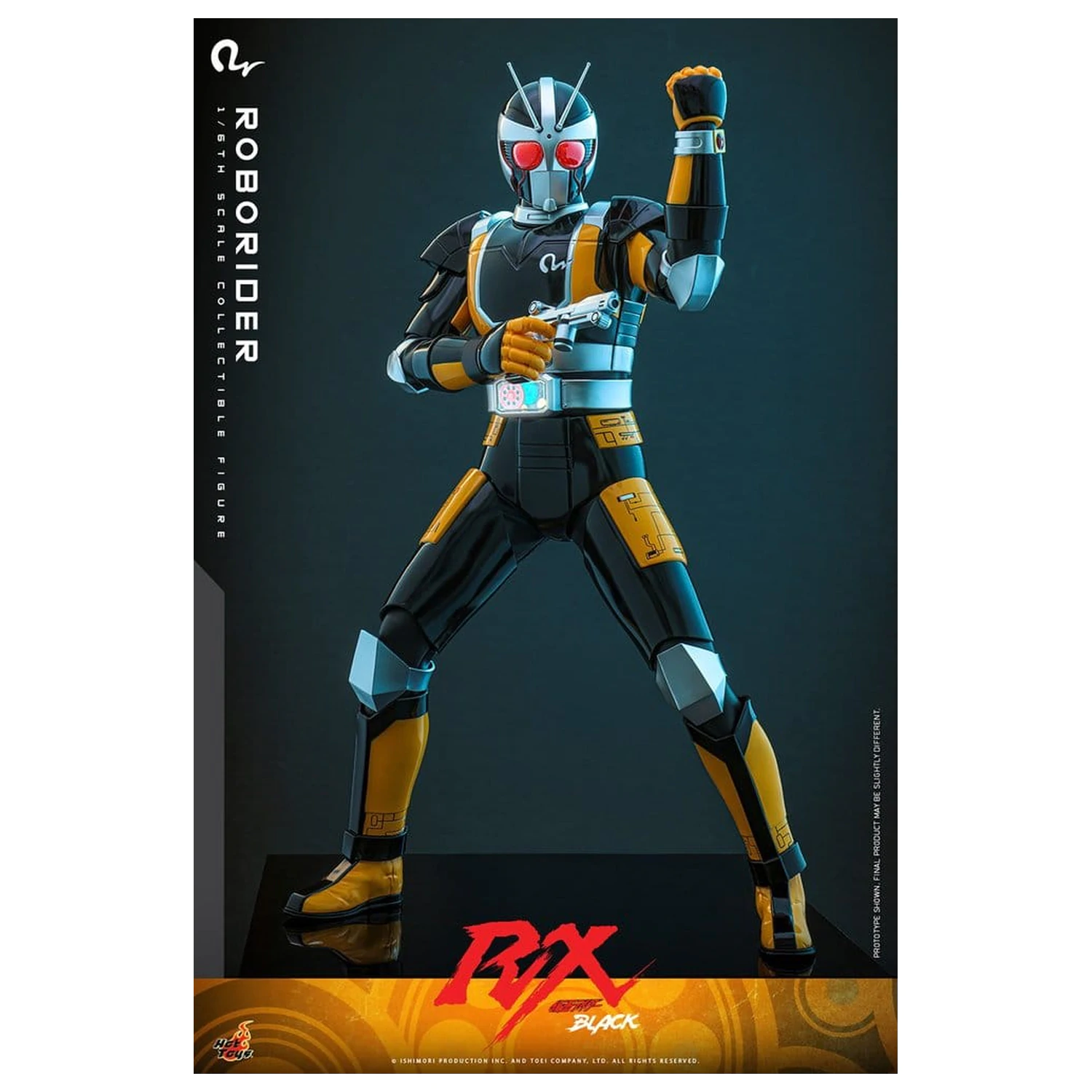 Kamen Rider Black RX 1/6 RoboRider akciófigura 31 cm termékfotó
