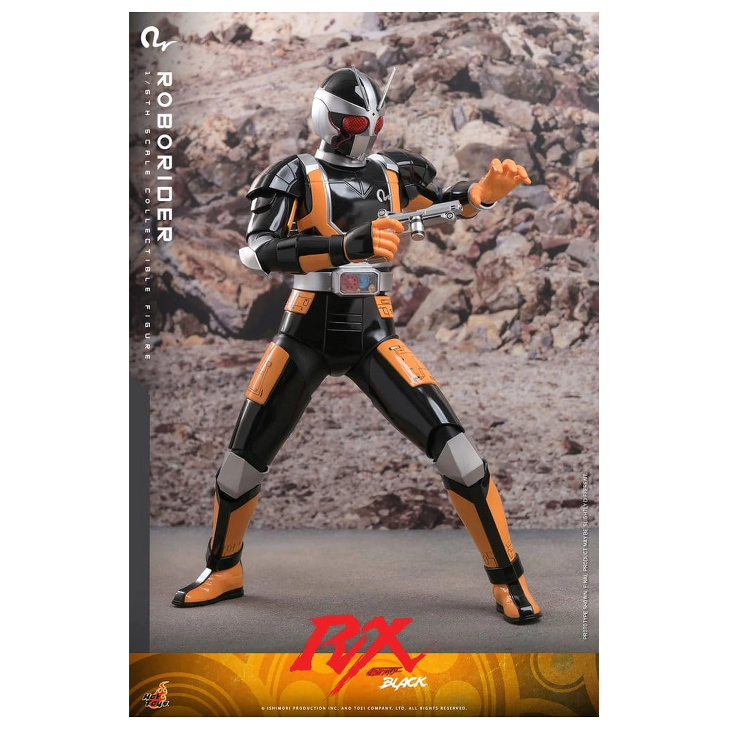 Kamen Rider Black RX 1/6 RoboRider akciófigura 31 cm termékfotó