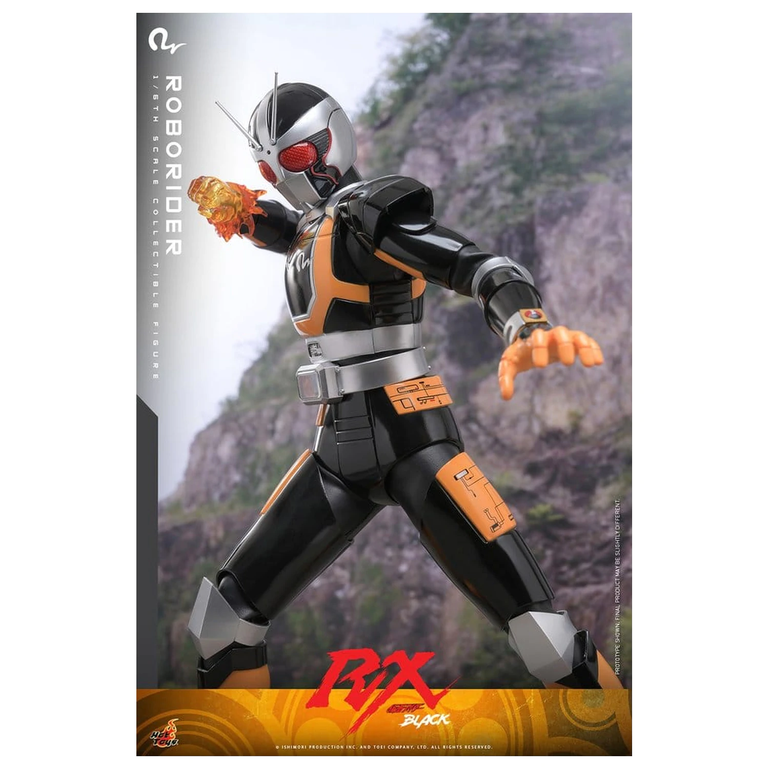 Kamen Rider Black RX 1/6 RoboRider akciófigura 31 cm termékfotó
