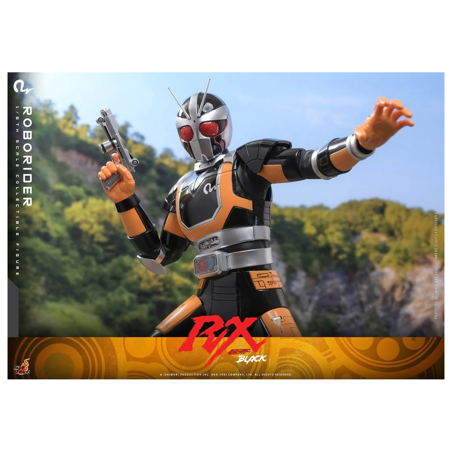 Kamen Rider Black RX 1/6 RoboRider akciófigura 31 cm termékfotó