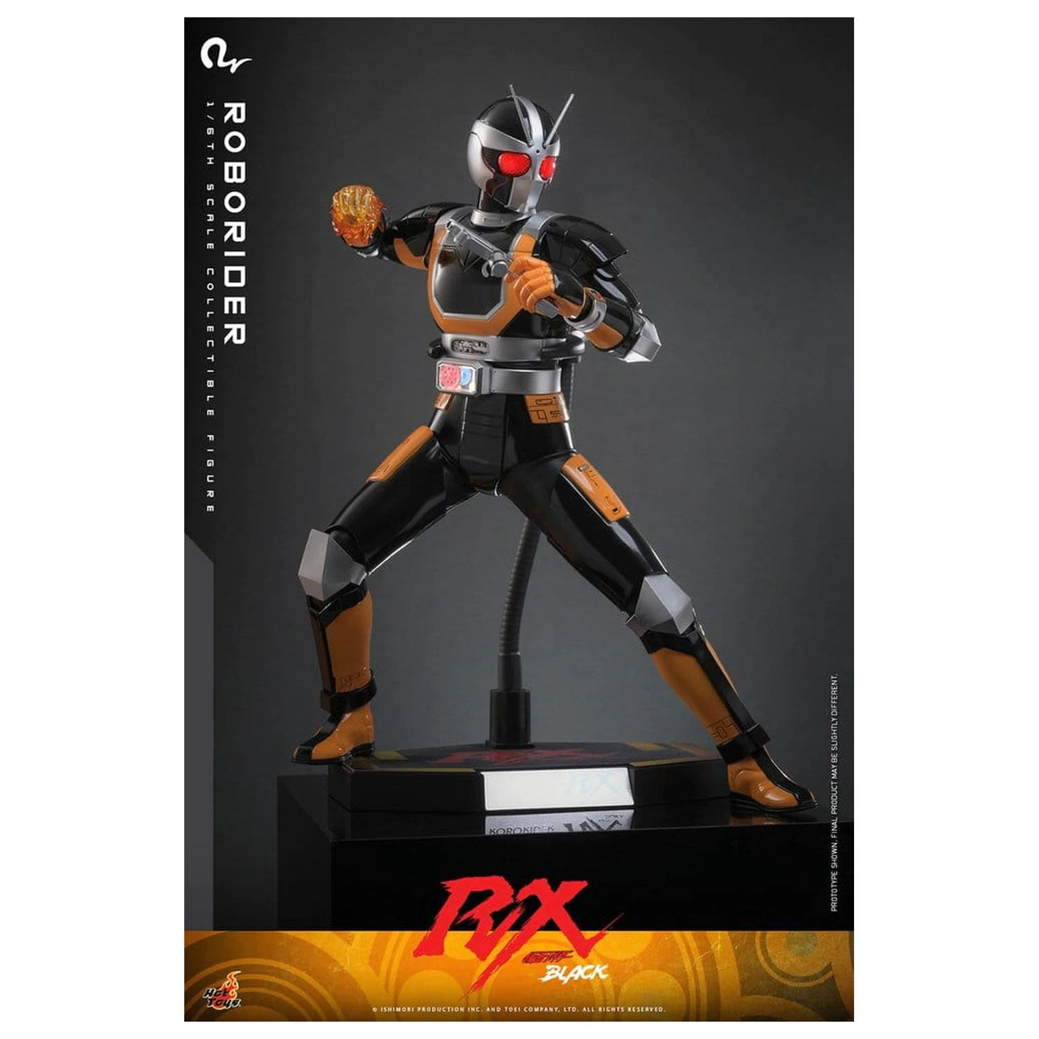 Kamen Rider Black RX 1/6 RoboRider akciófigura 31 cm termékfotó