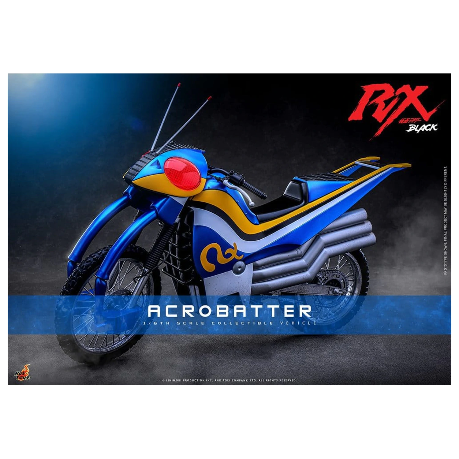 Kamen Rider Black RX jármű 1/6 Acrobatter 38 cm termékfotó