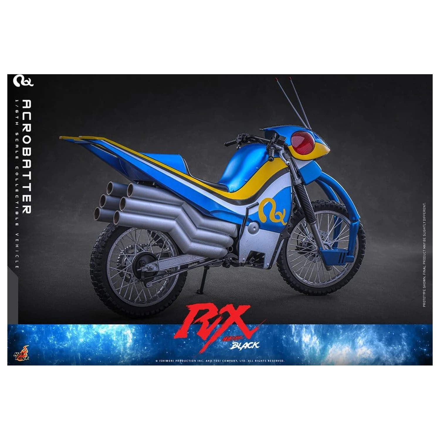 Kamen Rider Black RX jármű 1/6 Acrobatter 38 cm termékfotó