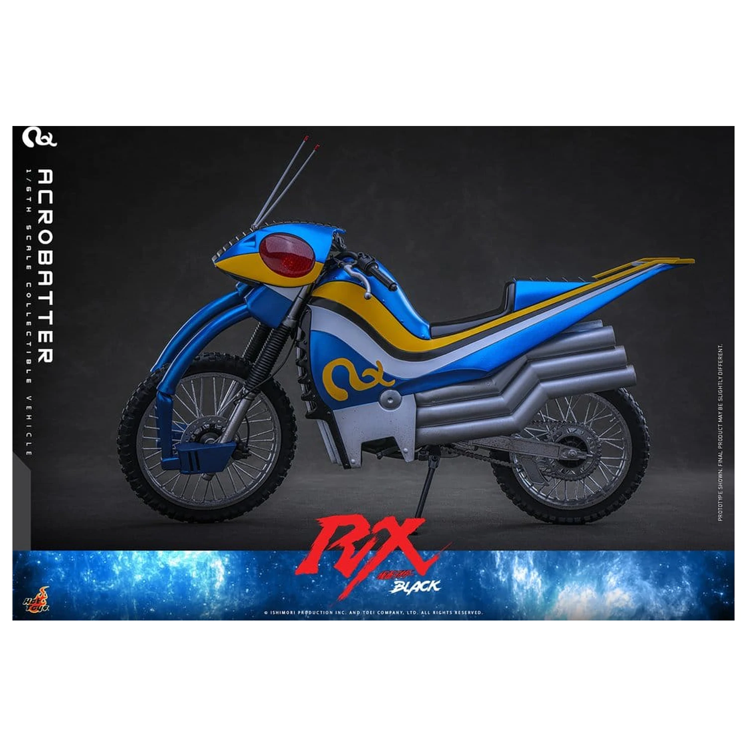 Kamen Rider Black RX jármű 1/6 Acrobatter 38 cm termékfotó