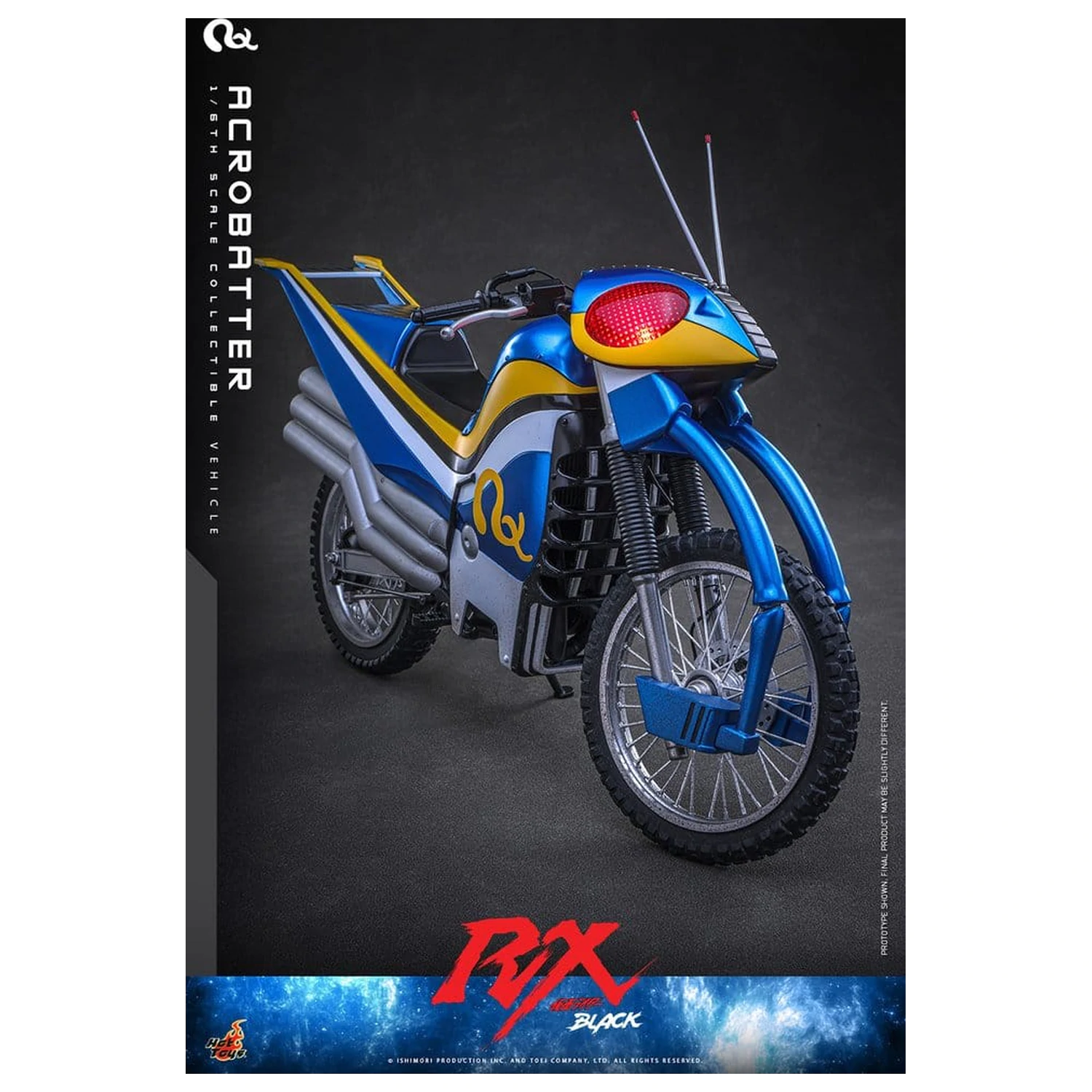 Kamen Rider Black RX jármű 1/6 Acrobatter 38 cm termékfotó