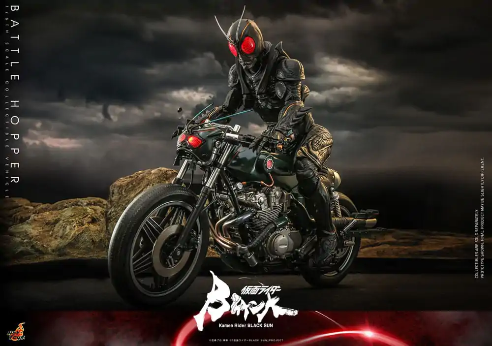Kamen Rider Black Sun 1/6 Battle Hopper jármű 37 cm termékfotó