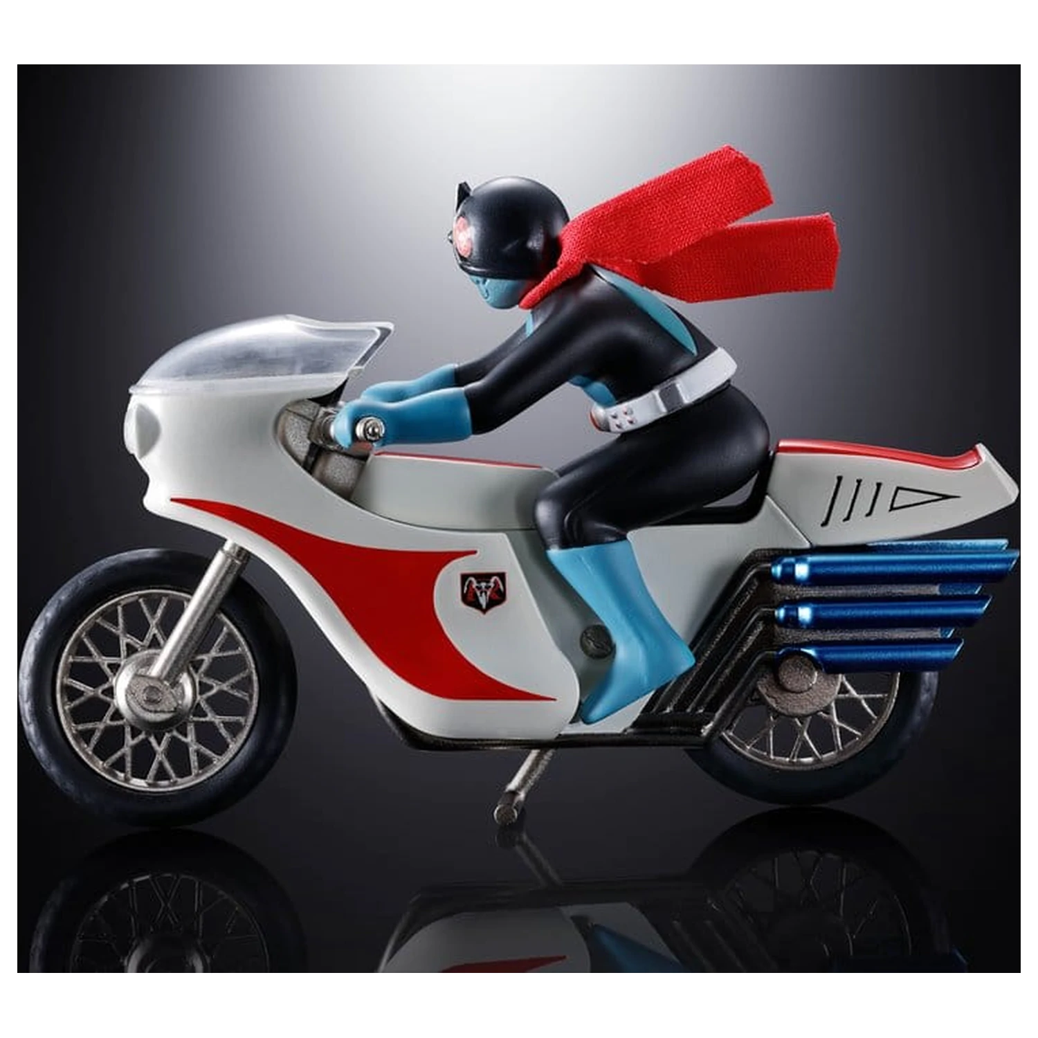 Kamen Rider Chogokin Diecast akciófigura Cyclone (Masked Rider 1) 9 cm termékfotó