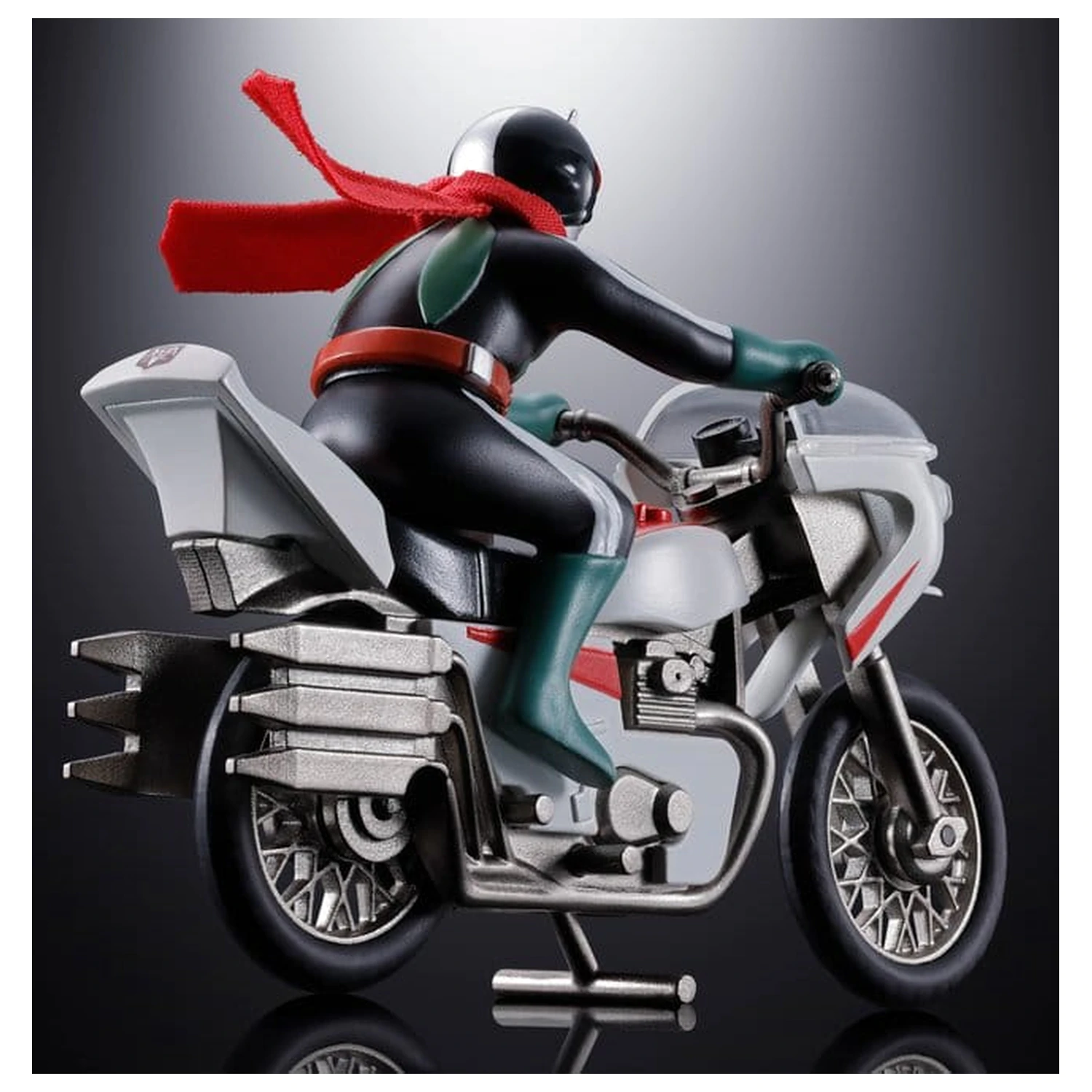 Kamen Rider Chogokin Diecast akciófigura Cyclone (Masked Rider 2) 9 cm termékfotó