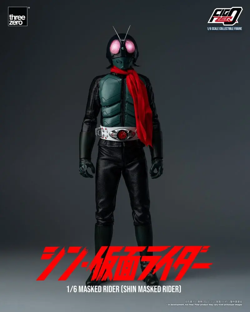 Kamen Rider FigZero 1/6 Shin Masked Rider akciófigura 30 cm termékfotó