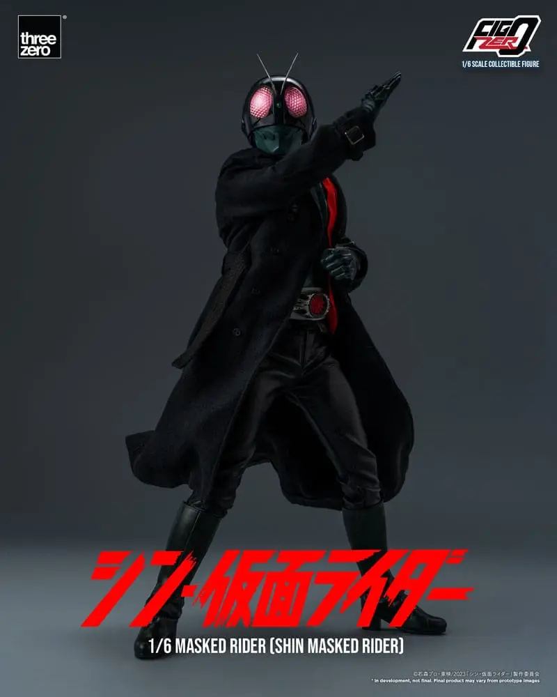 Kamen Rider FigZero 1/6 Shin Masked Rider akciófigura 30 cm termékfotó