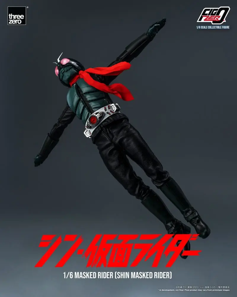 Kamen Rider FigZero 1/6 Shin Masked Rider akciófigura 30 cm termékfotó