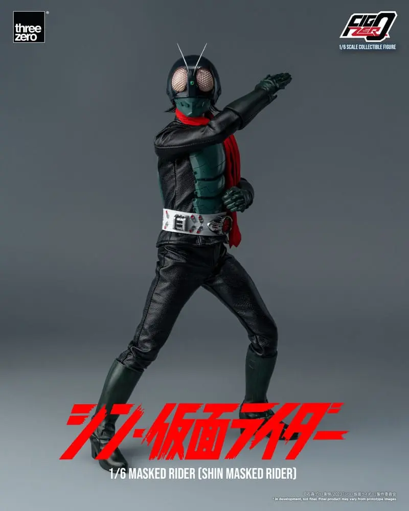 Kamen Rider FigZero 1/6 Shin Masked Rider akciófigura 30 cm termékfotó