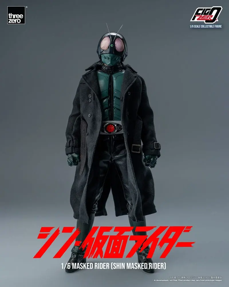 Kamen Rider FigZero 1/6 Shin Masked Rider akciófigura 30 cm termékfotó