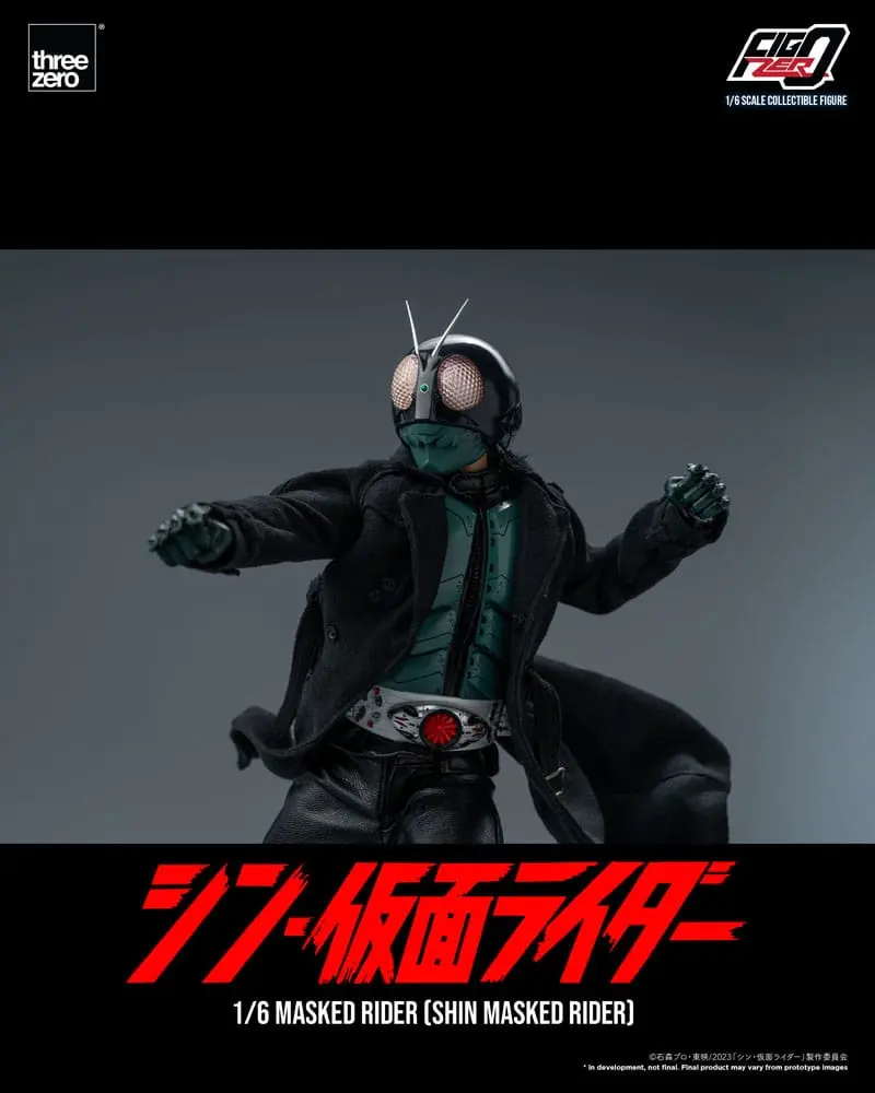 Kamen Rider FigZero 1/6 Shin Masked Rider akciófigura 30 cm termékfotó