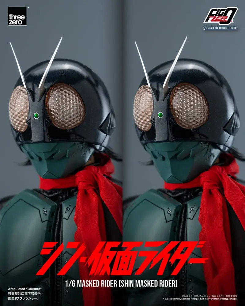 Kamen Rider FigZero 1/6 Shin Masked Rider akciófigura 30 cm termékfotó