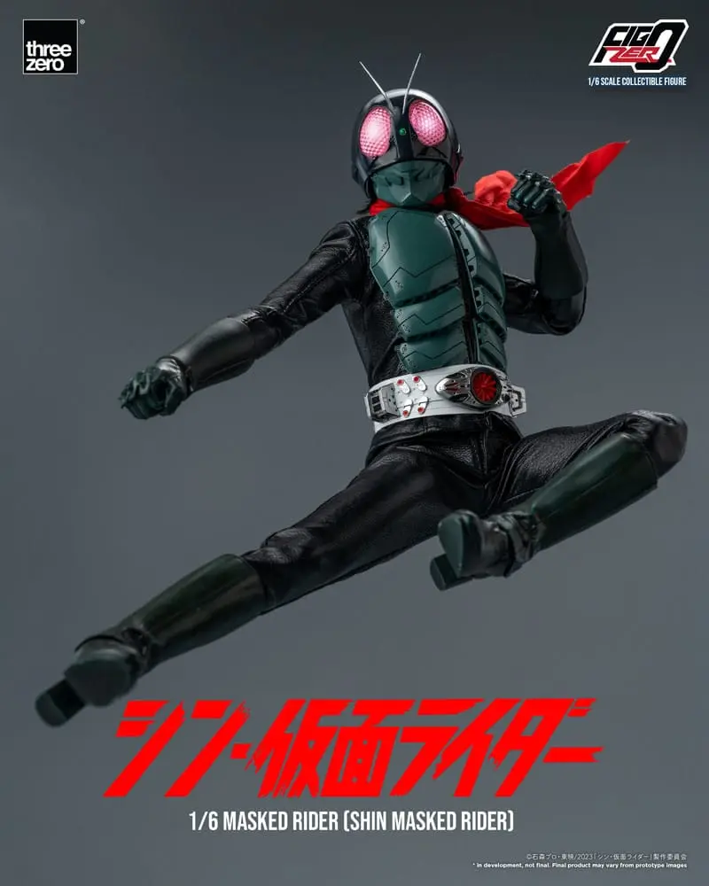 Kamen Rider FigZero 1/6 Shin Masked Rider akciófigura 30 cm termékfotó
