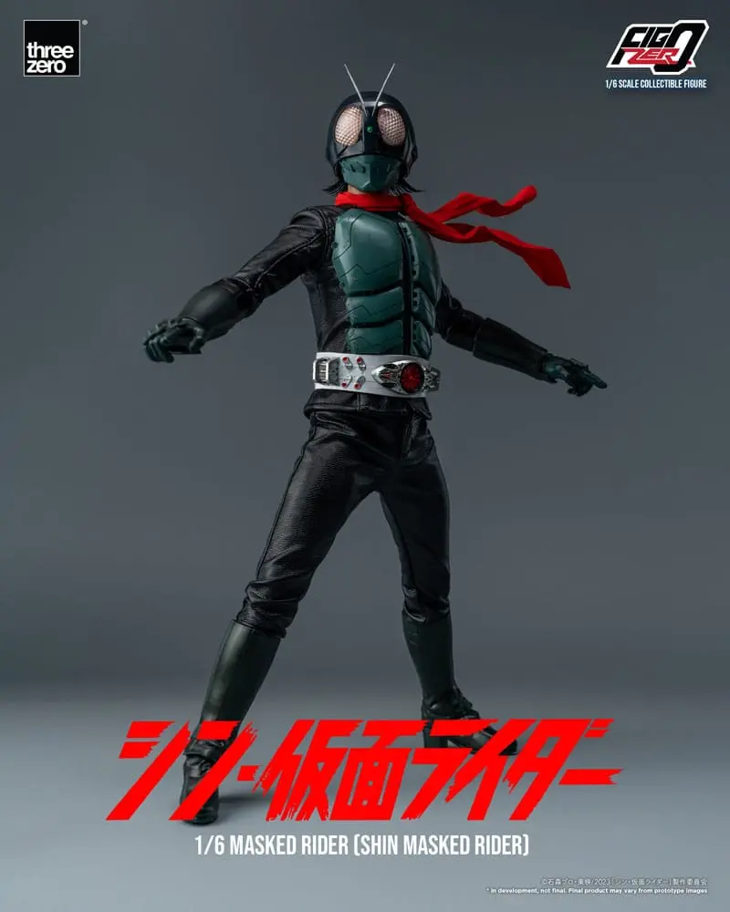 Kamen Rider FigZero 1/6 Shin Masked Rider akciófigura 30 cm termékfotó