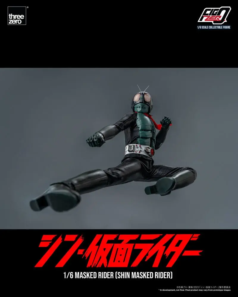 Kamen Rider FigZero 1/6 Shin Masked Rider akciófigura 30 cm termékfotó