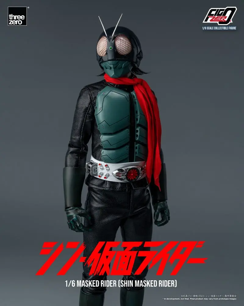 Kamen Rider FigZero 1/6 Shin Masked Rider akciófigura 30 cm termékfotó