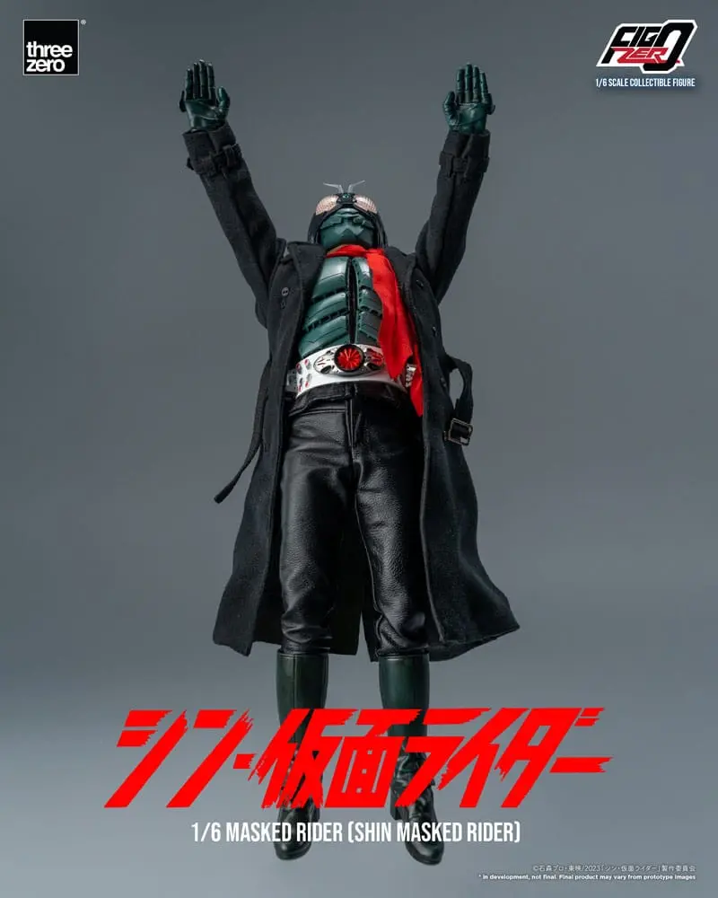 Kamen Rider FigZero 1/6 Shin Masked Rider akciófigura 30 cm termékfotó