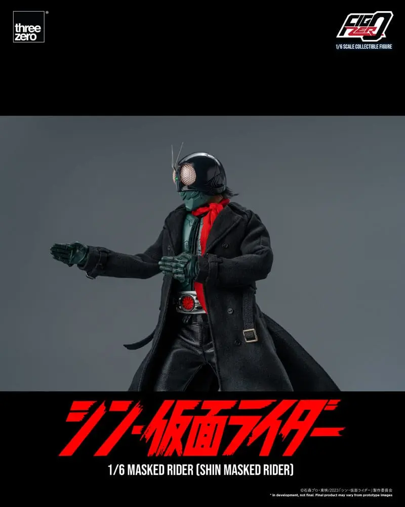 Kamen Rider FigZero 1/6 Shin Masked Rider akciófigura 30 cm termékfotó