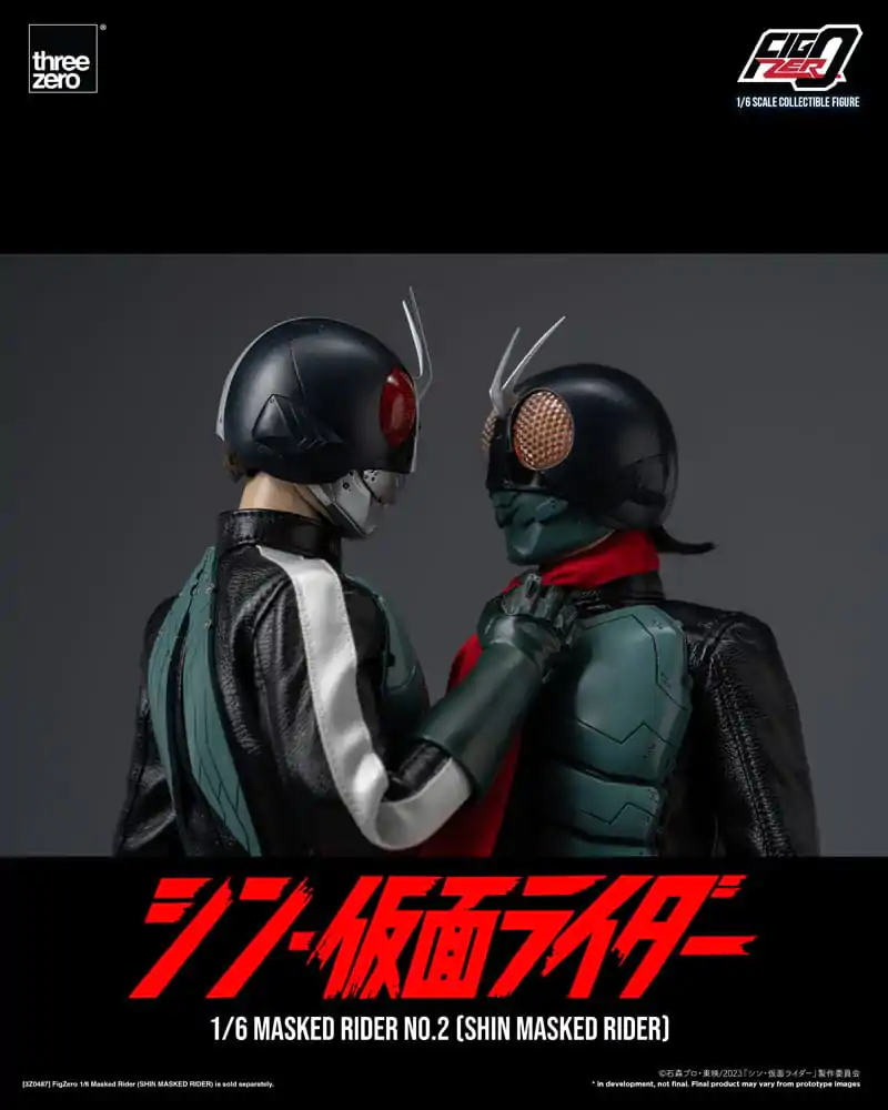 Kamen Rider FigZero 1/6 Shin Masked Rider No. 2 akciófigura 32 cm termékfotó