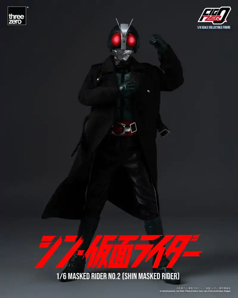 Kamen Rider FigZero 1/6 Shin Masked Rider No. 2 akciófigura 32 cm termékfotó
