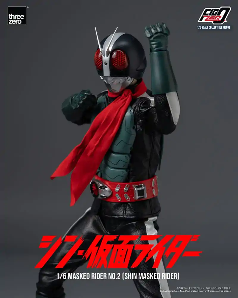Kamen Rider FigZero 1/6 Shin Masked Rider No. 2 akciófigura 32 cm termékfotó