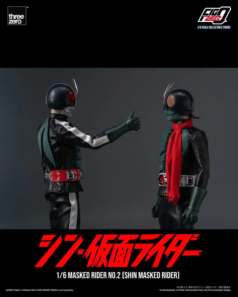 Kamen Rider FigZero 1/6 Shin Masked Rider No. 2 akciófigura 32 cm termékfotó
