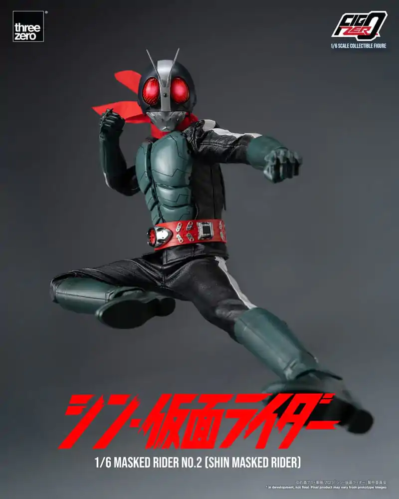Kamen Rider FigZero 1/6 Shin Masked Rider No. 2 akciófigura 32 cm termékfotó