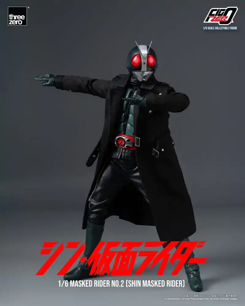 Kamen Rider FigZero 1/6 Shin Masked Rider No. 2 akciófigura 32 cm termékfotó