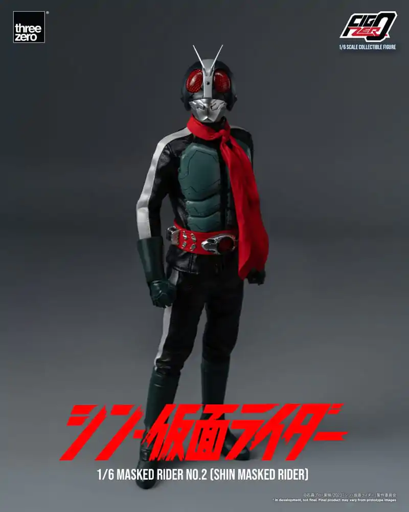 Kamen Rider FigZero 1/6 Shin Masked Rider No. 2 akciófigura 32 cm termékfotó