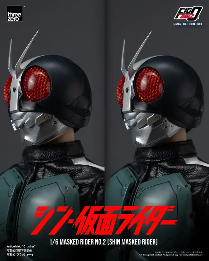 Kamen Rider FigZero 1/6 Shin Masked Rider No. 2 akciófigura 32 cm termékfotó