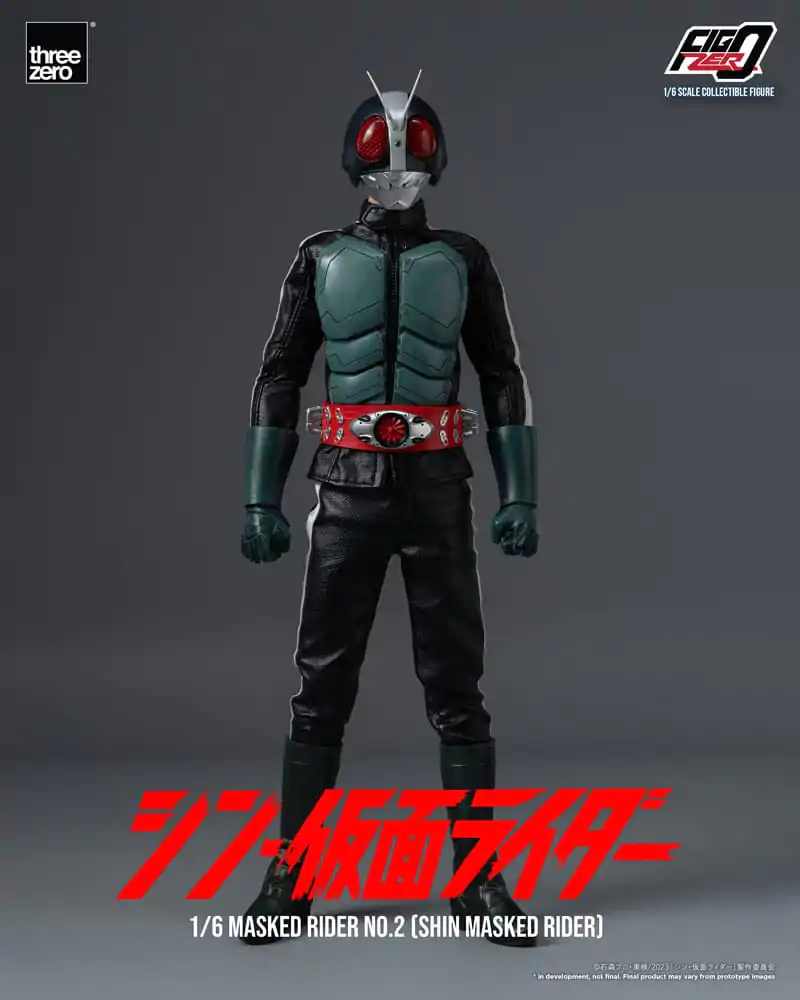 Kamen Rider FigZero 1/6 Shin Masked Rider No. 2 akciófigura 32 cm termékfotó