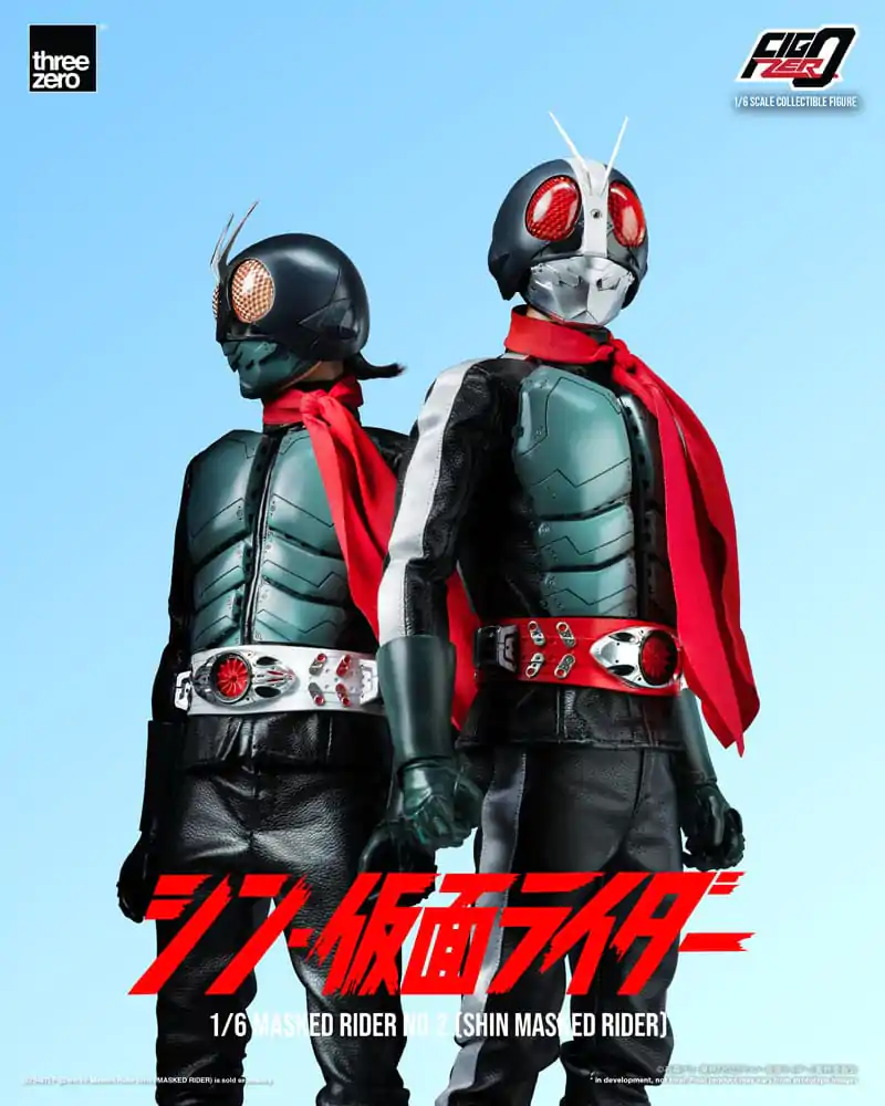 Kamen Rider FigZero 1/6 Shin Masked Rider No. 2 akciófigura 32 cm termékfotó