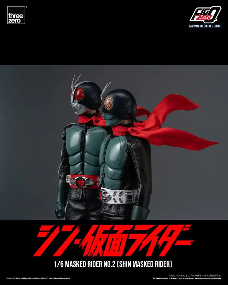 Kamen Rider FigZero 1/6 Shin Masked Rider No. 2 akciófigura 32 cm termékfotó