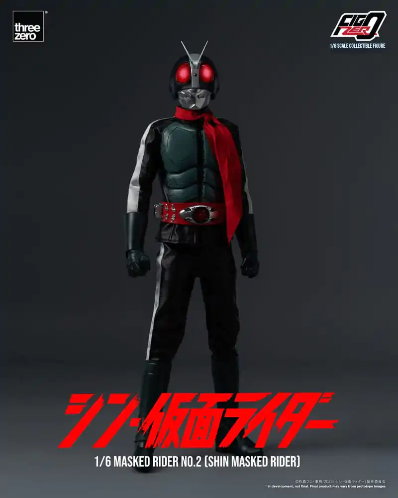 Kamen Rider FigZero 1/6 Shin Masked Rider No. 2 akciófigura 32 cm termékfotó