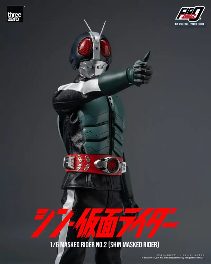 Kamen Rider FigZero 1/6 Shin Masked Rider No. 2 akciófigura 32 cm termékfotó
