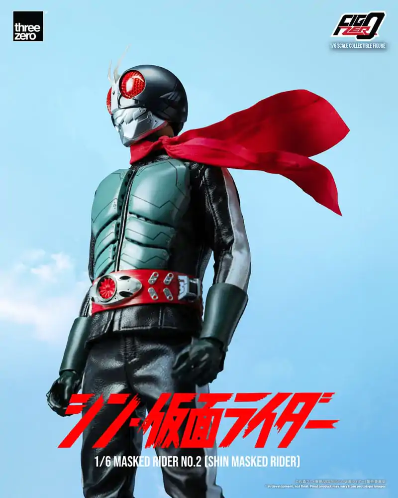 Kamen Rider FigZero 1/6 Shin Masked Rider No. 2 akciófigura 32 cm termékfotó
