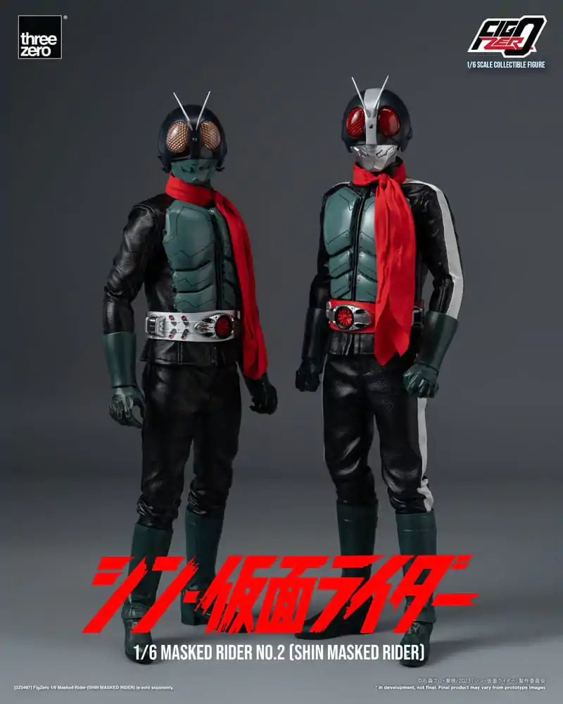 Kamen Rider FigZero 1/6 Shin Masked Rider No. 2 akciófigura 32 cm termékfotó