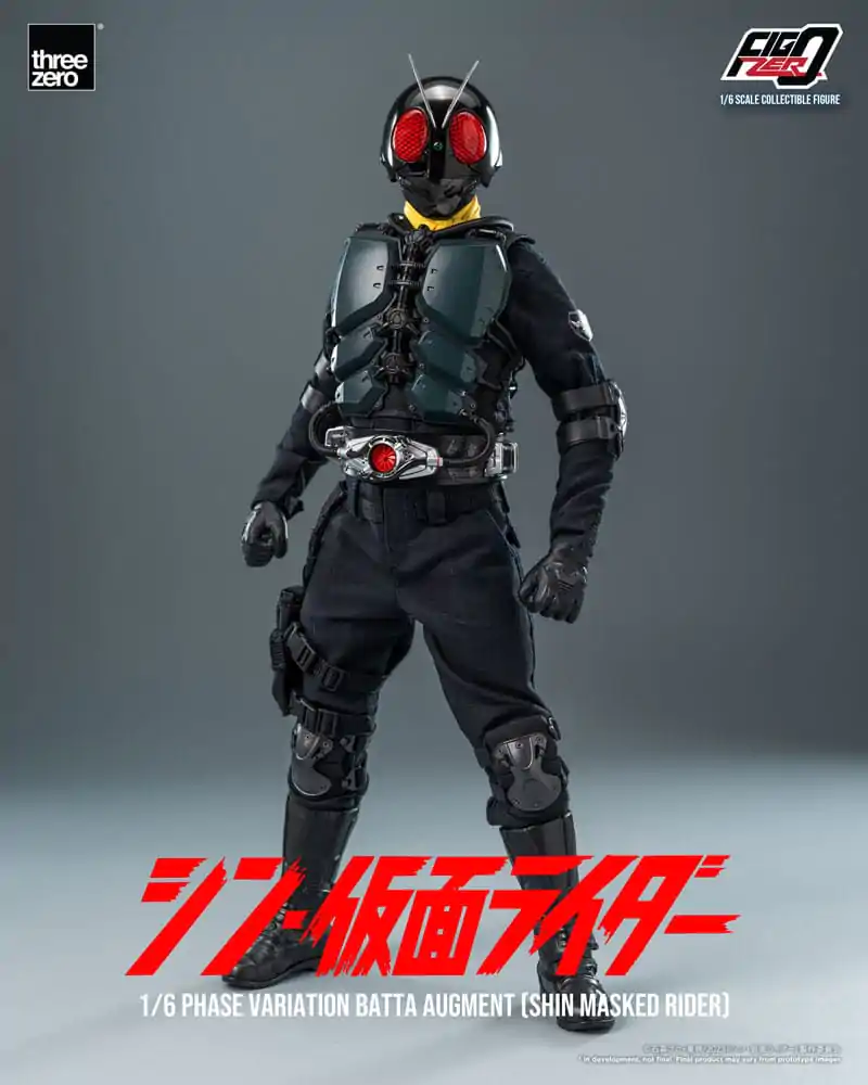 Kamen Rider FigZero Action Figure 1/6 Phase Variation Batta Augment (Shin Masked Rider) 30 cm termékfotó